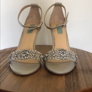 Betsey Johnson Blue Juno Heels